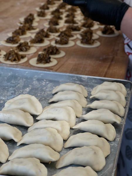 Вареники с квашеной капустой